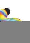 Bang Vibrating Rainbow Butt Plug Silicone Rechargeable