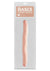 Basix Rubber Works Double Dong Waterproof - Flesh - 12in