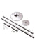 Bedroom Bliss Dance Pole - Silver