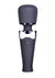 Black Tie Affair Bowtie Silicone Rechargeable Wand - Black/White