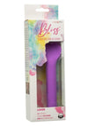 Bliss Liquid Silicone Lover Rechargeable Vibrator - Purple