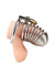 Blueline Prisoner Cock Cage - Iron - Metal