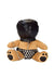 Bondage Bearz Gimpy Glen Stuffed Animal - Black/Brown