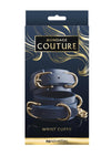 Bondage Couture Wrist Cuff - Blue