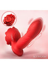 Boomgasm Rose Thrust Rechargeable Silicone Vibrator