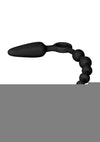 Booty Call Booty Double Dare Silicone Vibrating Butt Plug with Anal Beads