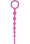 Booty Call X-10 Silicone Anal Beads - Pink