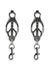 Bound Nipple Clamps C3 - Gray/Grey/Gun Metal/Metal
