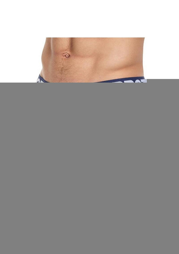 Brozil Ultra Glute and Bulge Enhancing Mesh Trunk - Blue/Navy Blue - Large/XLarge