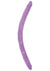 Butt to Butt Double Play Dildo - Purple - 18in