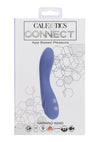 Calexotics Connect Warming Rechargeable Silicone App Compatible Wand - Purple