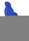 Calexotics Silicone Rechargeable Dual Pleasure Enhancer Cock Ring - Blue
