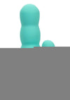 California Dreaming Del Mar Rechargeable Silicone Dual Stimulator - Teal