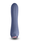 Charms Fern Rechargeable Silicone Mini Vibrator - Gray/Grey