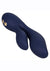 Chic Lilac Rechargeable Silicone Rabbit Vibrator - Blue