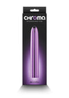 Chroma Classic Rechargeable Vibrator - Purple - 7in
