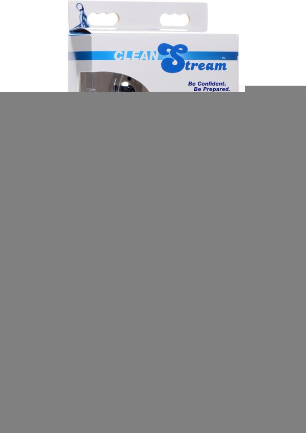 Cleanstream Angled Enema Nozzle Accessory - Gray/Metal