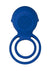Cockpower Ultimate Vibrating Rechargeable Silicone Cock Ring - Blue
