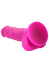 Colours Pleasures Silicone Vibrating Dildo with Balls