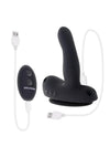 Come Closer Rechargeable Silicone Strap-On Vibrator with Remote