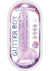 Cotton Candy Glitter Boy Silicone Dildo 6.5in - Lavender - Purple