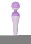 Couture Collection Inspire Wand Massager with Silicone Attachments - Lavender/Purple