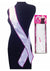 Create Your Own Party Sash - White