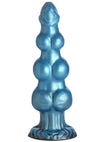 Creature Cocks Auren Wolf King Silicone Dildo - Blue