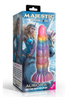 Creature Cocks Aurora Unicorn Silicone Dildo - Rainbow