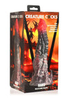 Creature Cocks Hades Silicone Dildo - Multicolor - Medium