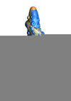 Creature Cocks Kraken Silicone Dildo - Blue/Gold