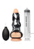 Creature Cocks Night Prowler Squirting Silicone Penis Enhancer - Black/Silver