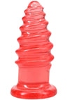 Crystal Jellies Anal Twist - Pink - 6in