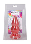 Crystal Jellies Double Pop Plug - Pink - 6in