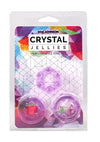 Crystal Jellies Performance Ring - Purple - 3 Piece/Set