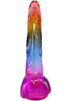Crystal Jellies Realistic Dildo with Balls
