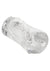 Cyclone Dual Ribbed Stroker - Clear