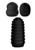 Delite Pocket Masturbator Kit - Black