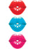 Dick Lips Edible Gummy Cock Rings - 3 Pack