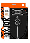 Dog Pack Pup Taggers 6-Tag Dog Jock - Black/Silver - XLarge
