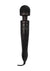 Doxy Number 3 Wand Plug-In Vibrating Body Massager - Black/Matte Black/Metal - Small