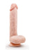 Dr. Skin Silicone Dr. Ethan Gyrating Dildo - Vanilla - 8.5in
