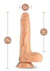 Dr. Skin Silicone Dr. Grey Rechargeable Thrusting Dildo with Remote Control
