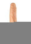Dr. Skin Silicone Dr. Grey Rechargeable Thrusting Dildo with Remote Control - Vanilla - 7in
