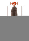 Dr. Skin Plus Thick Posable Dildo with Suction Cup