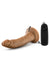 Dr. Skin Dr. Dave Vibrating Dildo with Suction Cup - Caramel - 7in