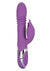 Enchanted Kisser Rechargeable Silicone Thrusting Rabbit Vibrator - Purple