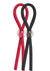 Enhancer Silicone Cockties - Black/Red