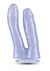 Fantasia Double Trouble Dildo - Lavender/Purple