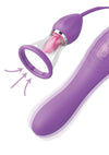 Fantasy For Her Ultimate Pleasure Max Rechargeable Silicone Vibrator with Clitoral Stimulator